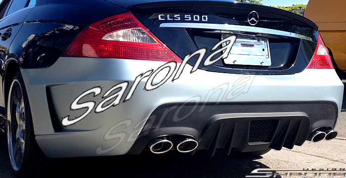 Custom Mercedes CLS  Sedan Rear Bumper (2005 - 2011) - $980.00 (Part #MB-057-RB)
